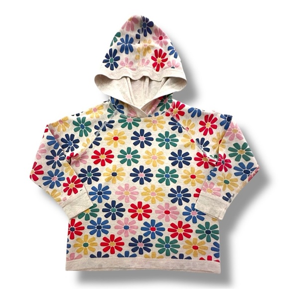 Hanna Andersson | Reversible Flower Sweatshirt (5 yrs) - Picture 1 of 6